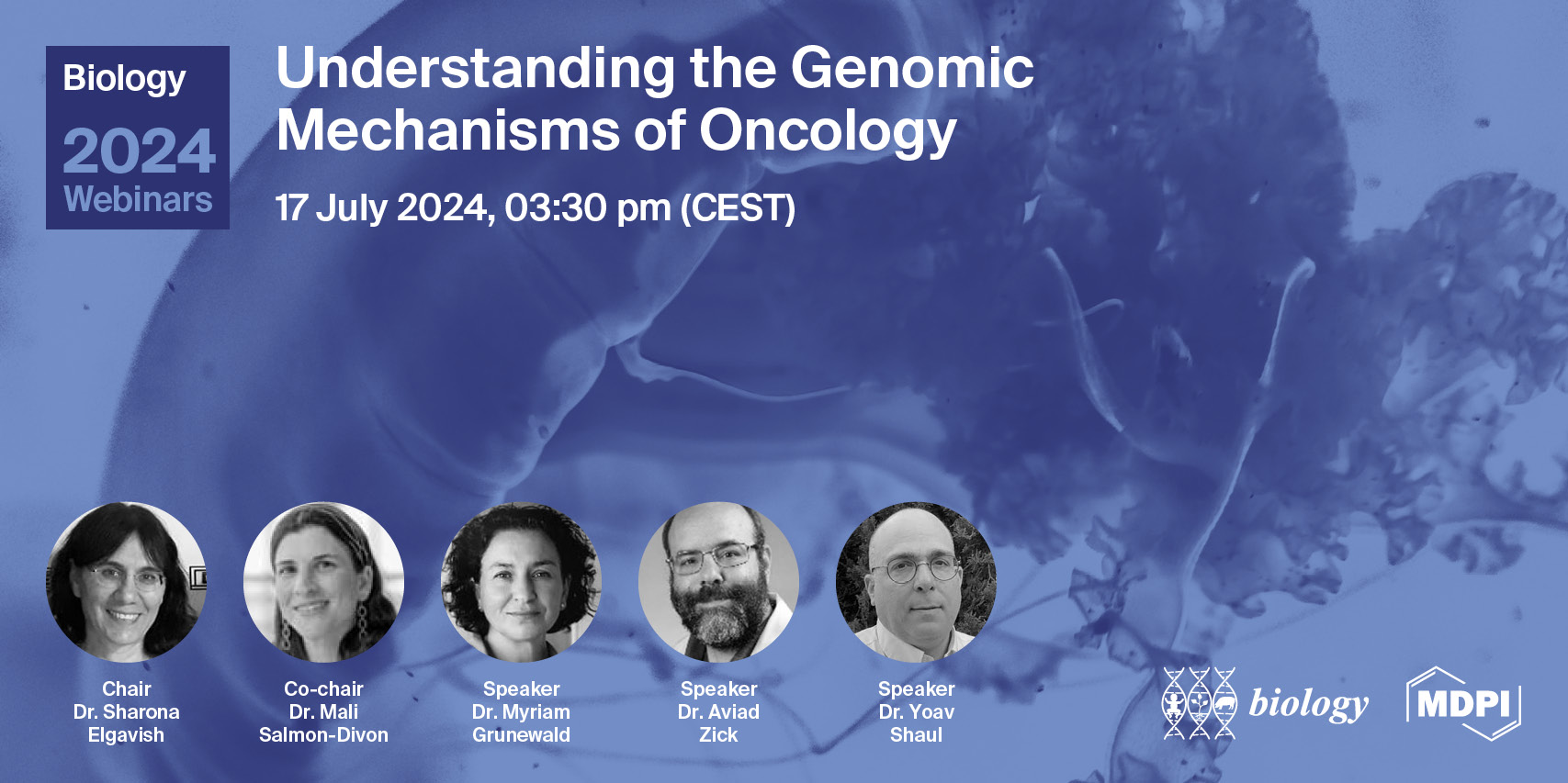 <strong><em>Biology</em> Webinar | Understanding the Genomic Mechanisms of Oncology, 17 July 2024</strong>