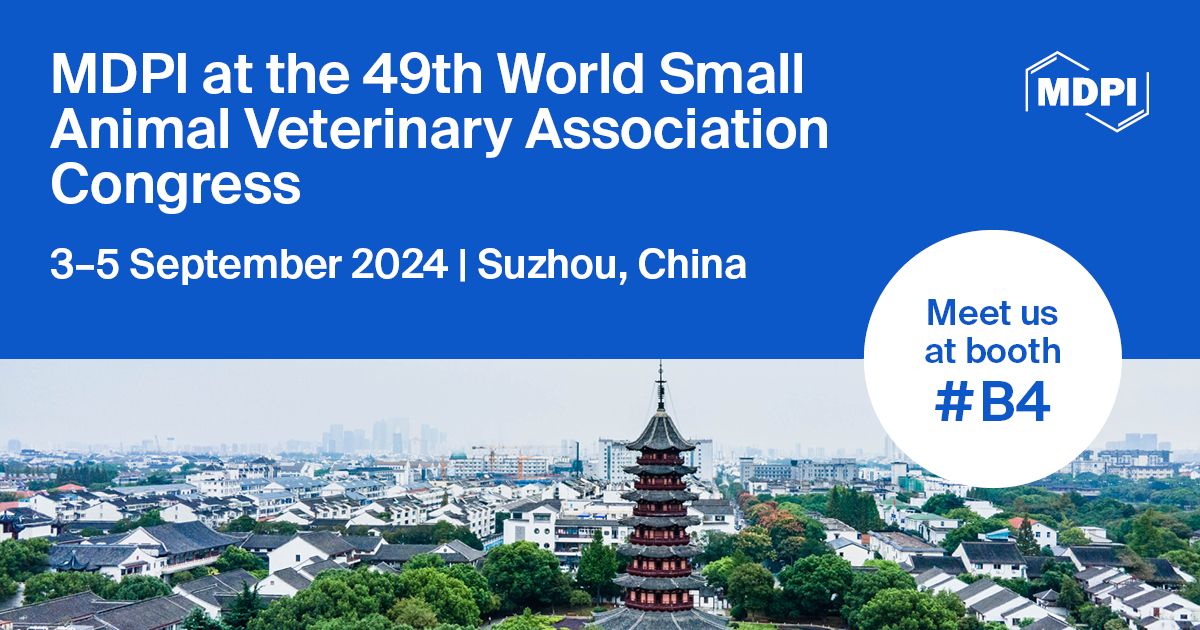 <strong>Meet Us at the 49th World Small Animal Veterinary Association Congress (WSAVA 2024), 3&ndash;5 September 2024, Suzhou, China</strong>