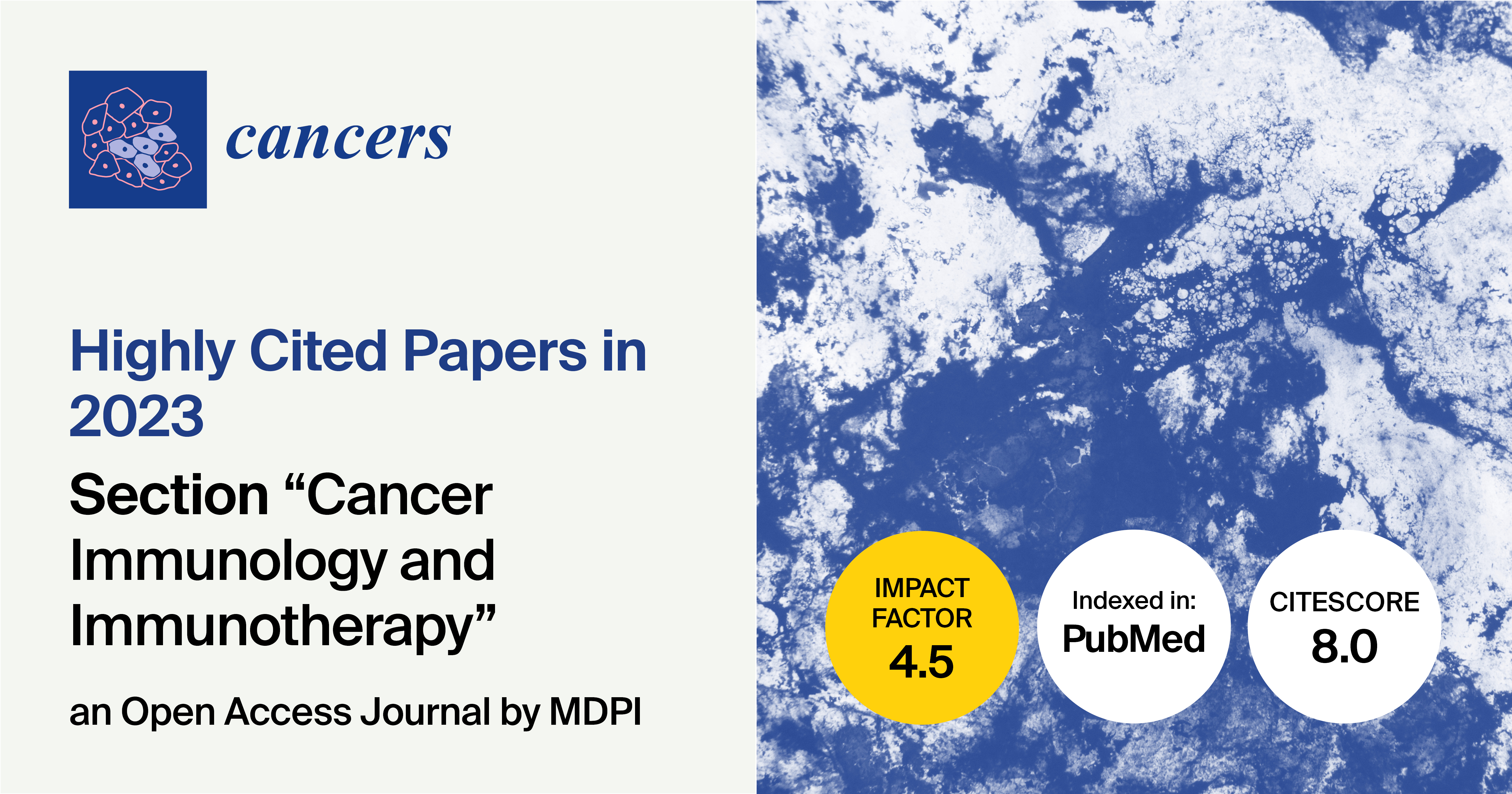 Cancers | Highly Cited Papers in 2023 in the Section “Cancer Immunology and Immunotherapy”