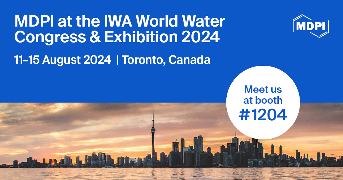Meet Us at the IWA World Water Congress & Exhibition 2024, 11–15 August 2024, Toronto, Canada