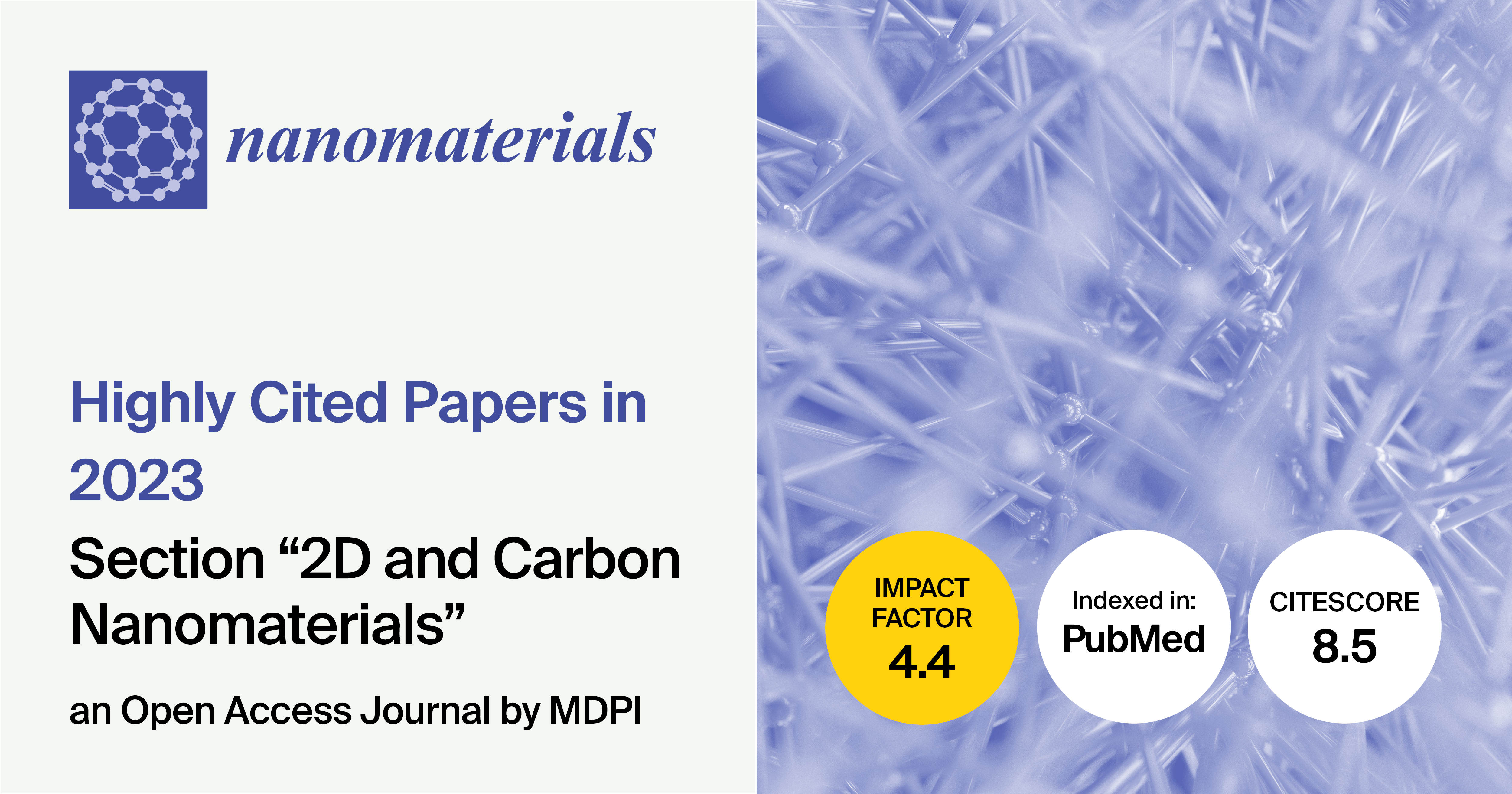 Nanomaterials | Highly Cited Papers in 2023 in the Section “2D and Carbon Nanomaterials”