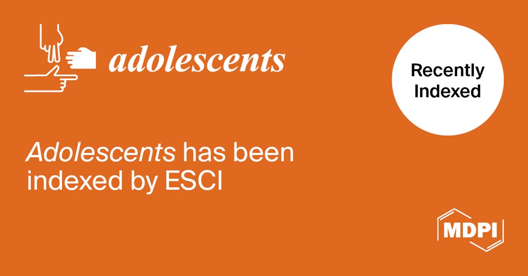 Adolescents Accepted into Emerging Sources Citation Index in Web of Science