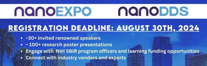 <strong>MDPI at the 22nd International Nanomedicine and Drug Delivery Symposium (NanoDDS 2024), 13&ndash;15 September 2024, Orlando, USA</strong>