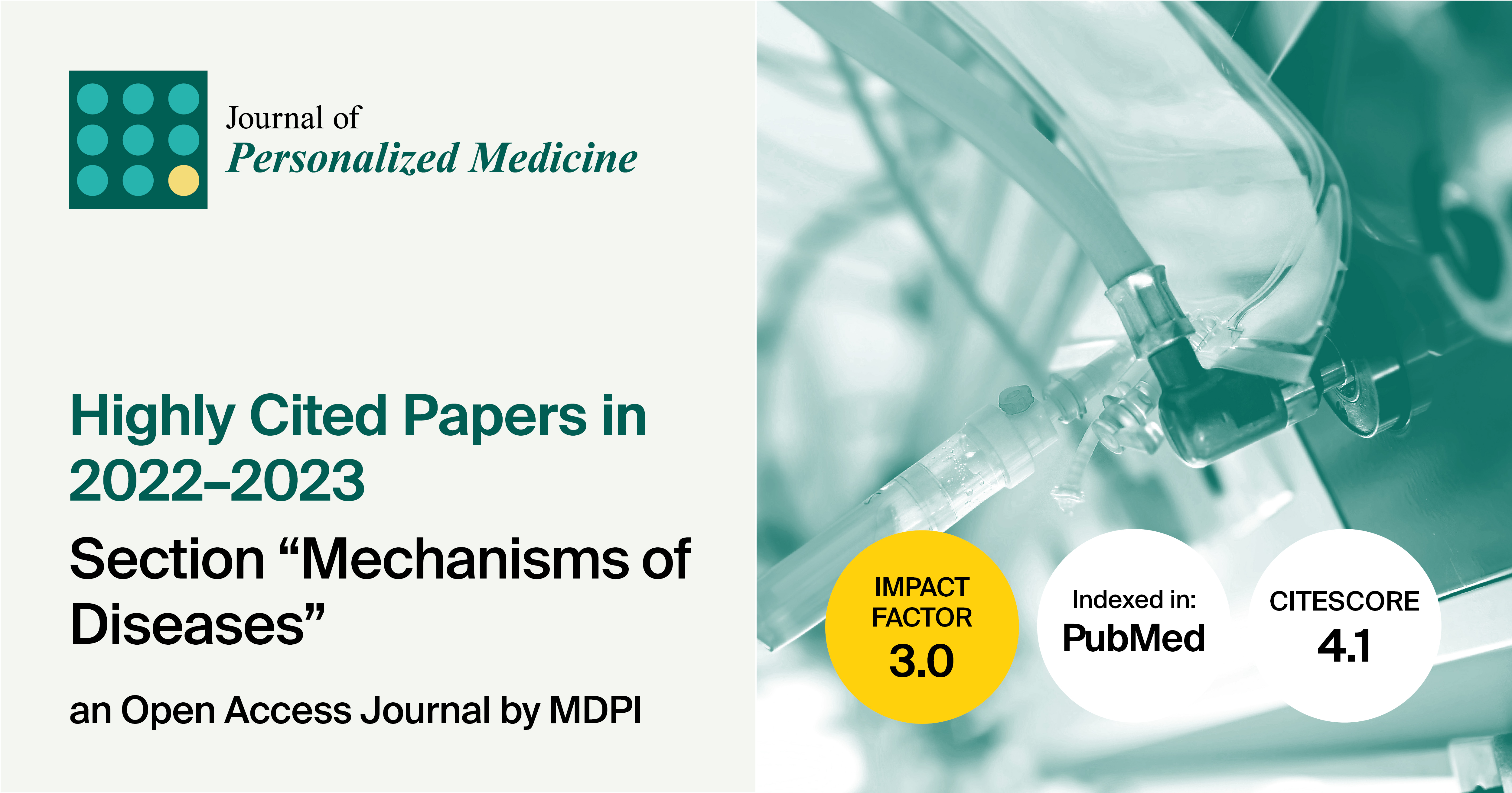 Journal of Personalized Medicine | Highly Cited Papers in 2022–2023 in the Section “Mechanisms of Diseases”