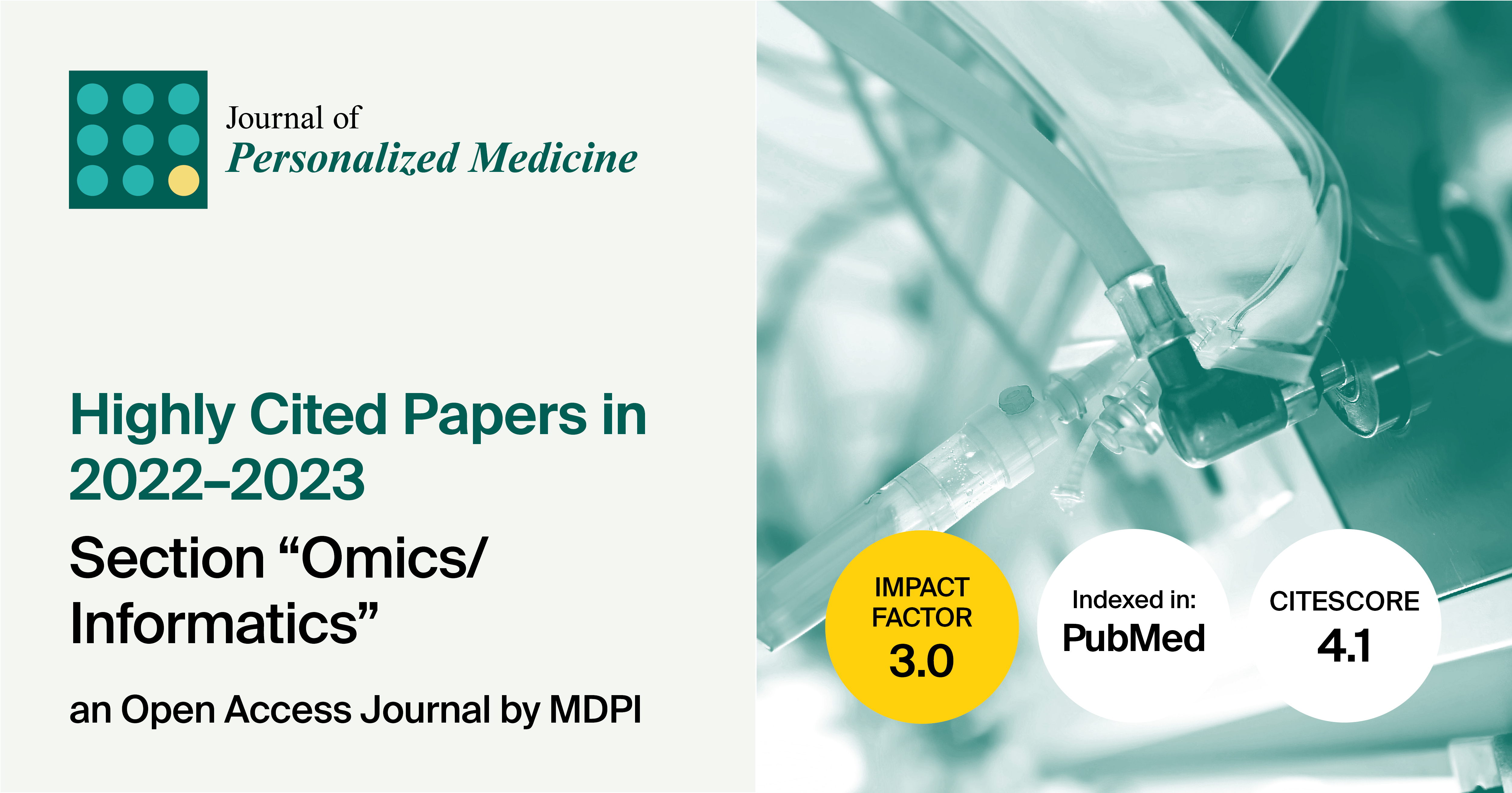 Journal of Personalized Medicine | Highly Cited Papers in 2022–2023 in the Section “Omics/Informatics”