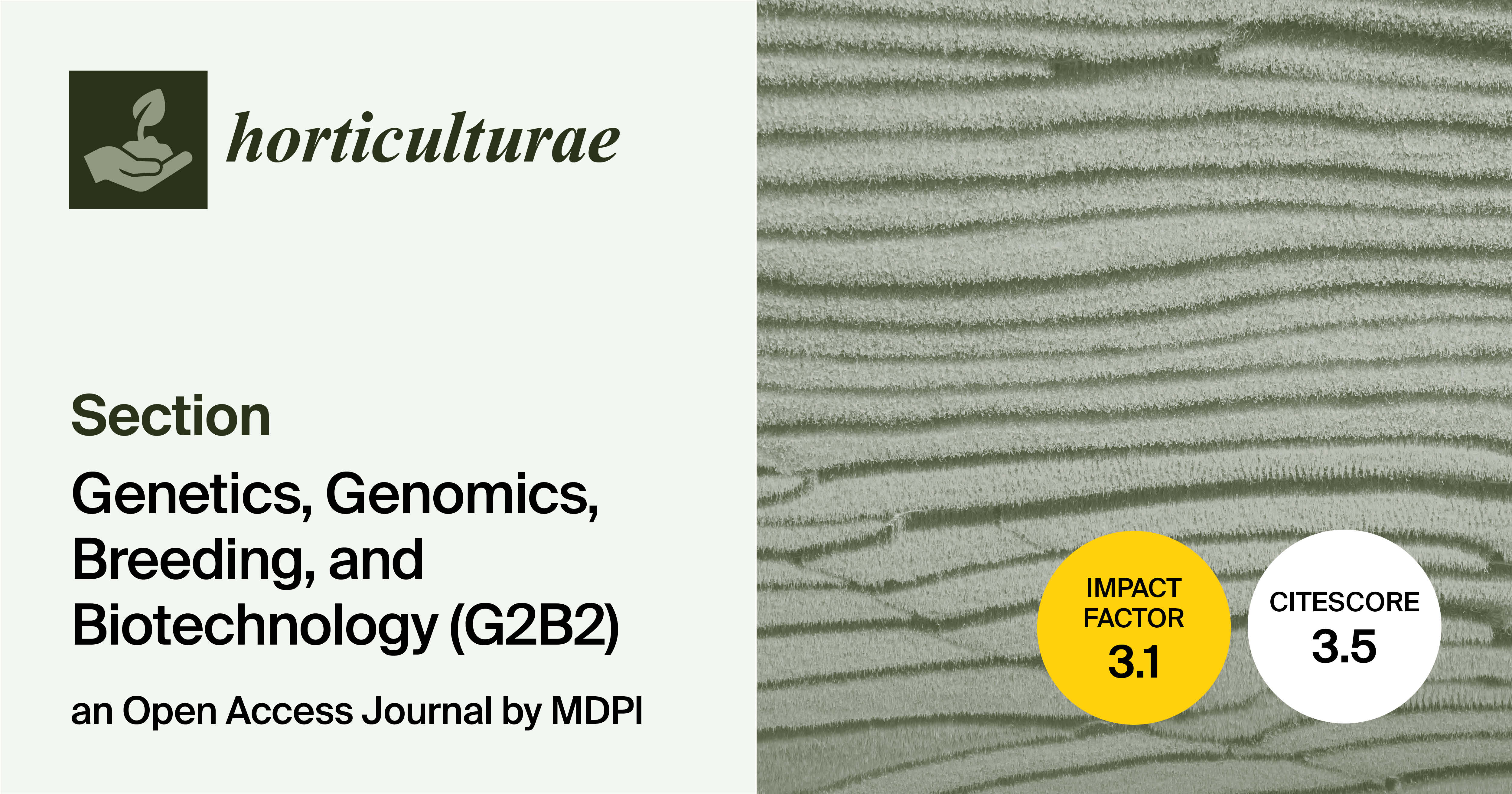 Horticulturae | Invitation to Read the 2023 Highly Cited Papers in the Section “Genetics, Genomics, Breeding, and Biotechnology (G2B2)”