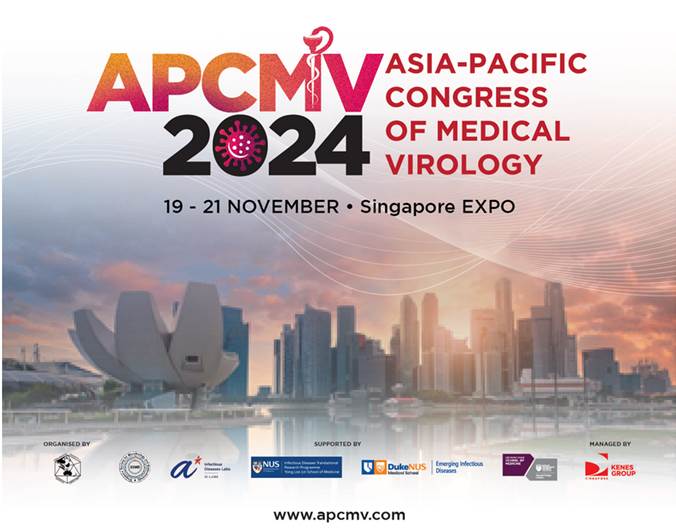Meet Us at the Asia-Pacific Congress of Medical Virology (APCMV), 19–21 November 2024, Singapore