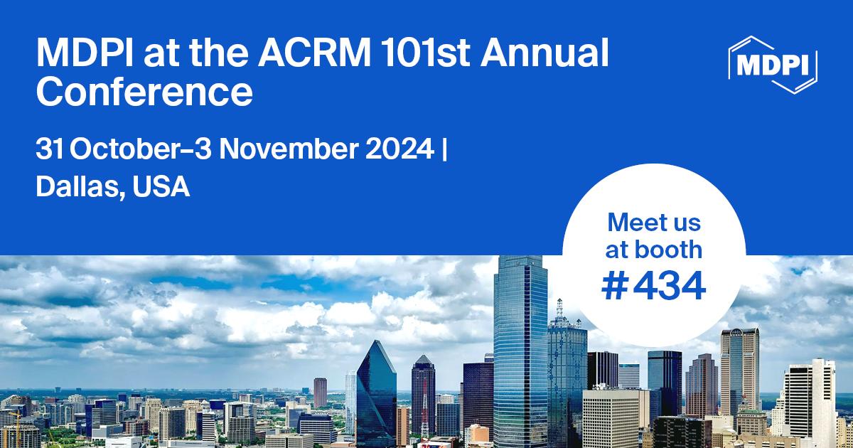 Meet Us at the American Congress of Rehabilitation Medicine (ACRM) 101st Annual Conference, 31 October–3 November 2024, Dallas, USA