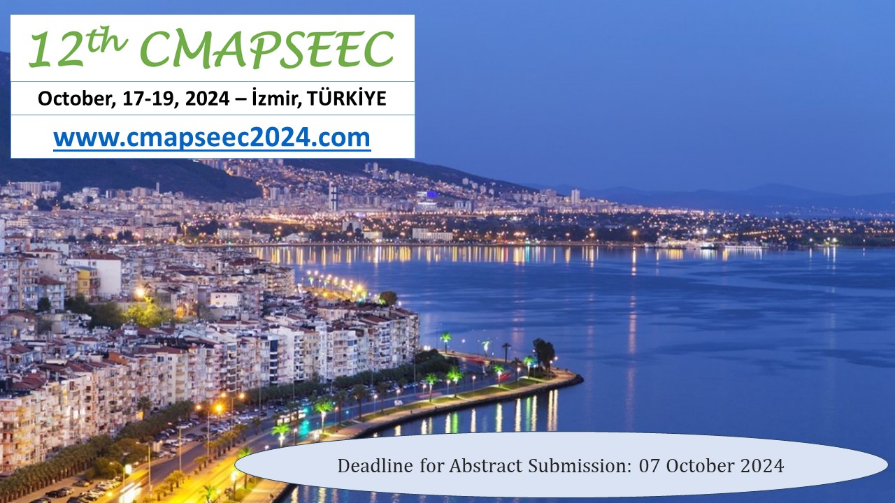 Meet Us at the 12th Conference on Medicinal and Aromatic Plants of Southeast European Countries (CMAPSEEC), 17–19 October 2024, Izmir, Türkiye