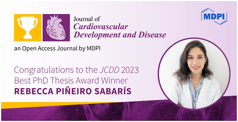 Interview with Dr. Rebeca Piñeiro Sabarís—Winner of the JCDD 2023 Best Ph.D. Thesis Award