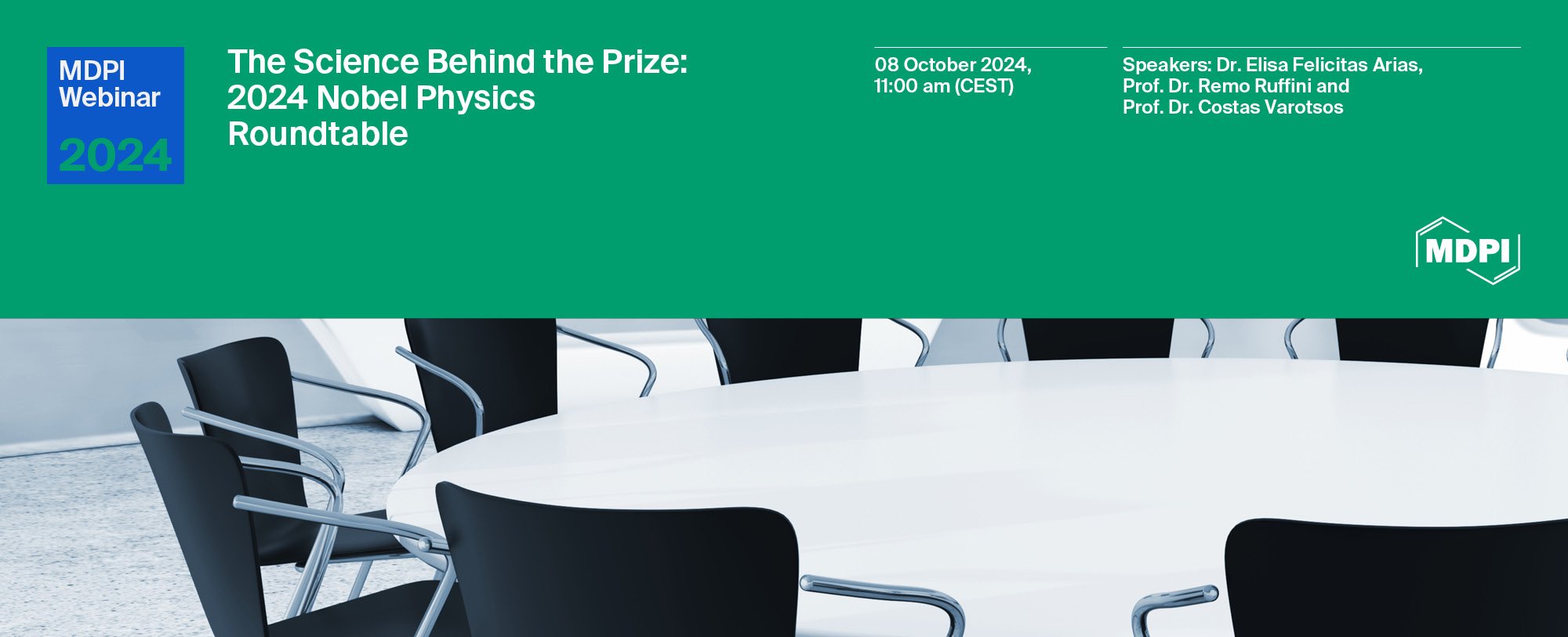 MDPI Webinar | The Science Behind the Prize: 2024 Nobel Physics Roundtable, 8 October 2024