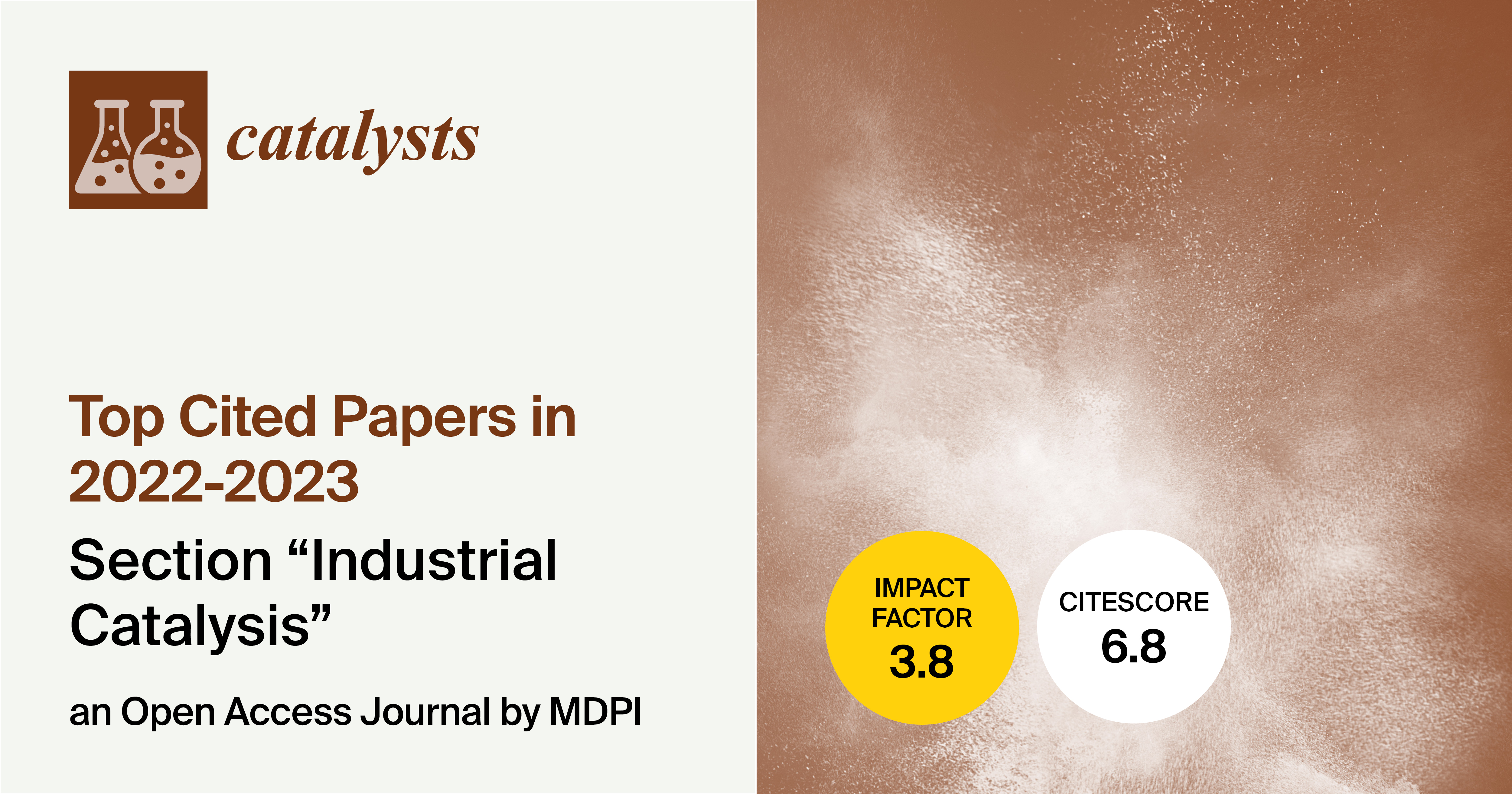 Catalysts | Top Cited Papers in 2022–2023 in the Section “Industrial Catalysis”