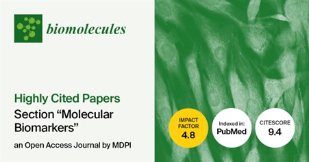 Biomolecules | Highly Cited Papers in 2022–2023 in the Section “Molecular Biomarkers”