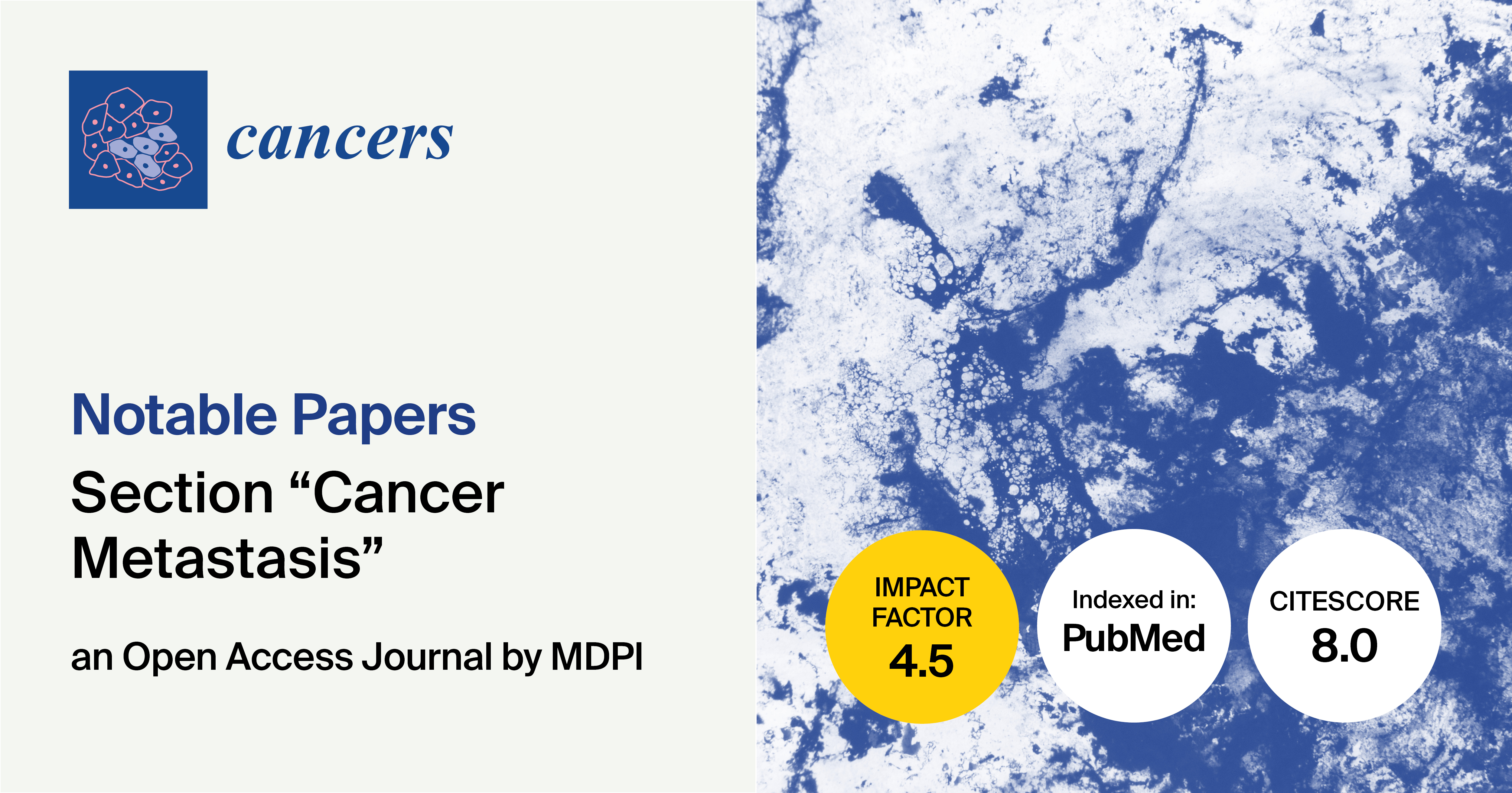 Cancers | Notable Papers in the Section “Cancer Metastasis”