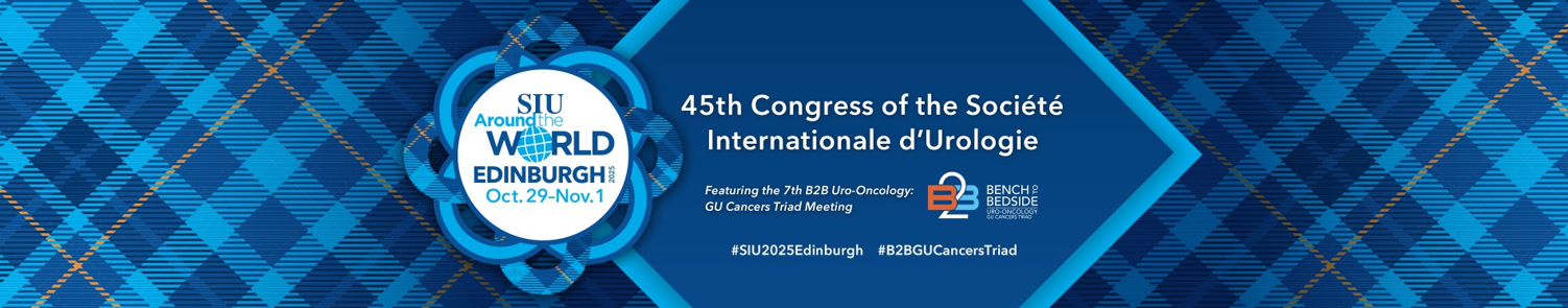 Meet Us at the 45th Congress of the Société Internationale d’Urologie (SIU), 29 October–1 November 2025, Edinburgh, Scotland