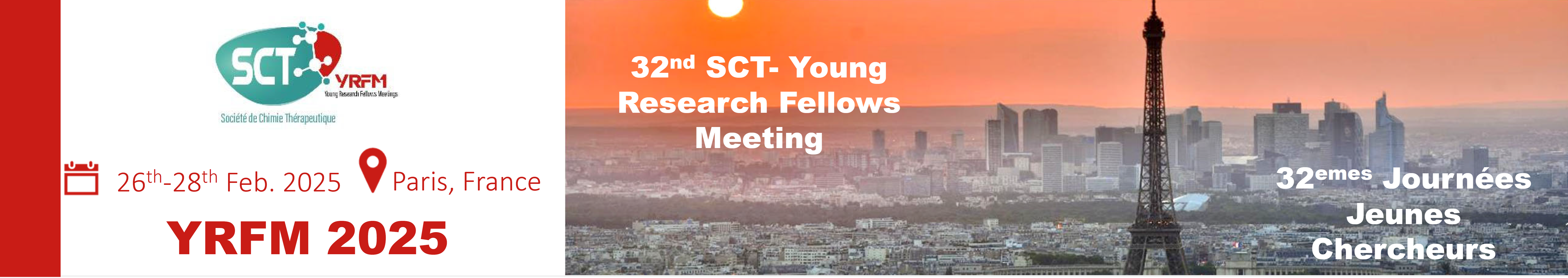 Meet Us at the 32nd SCT-Young Research Fellows Meeting, 26–28 February 2025, Paris, France