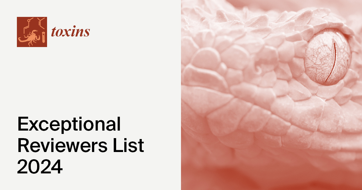 Toxins | Exceptional Reviewer List 2024