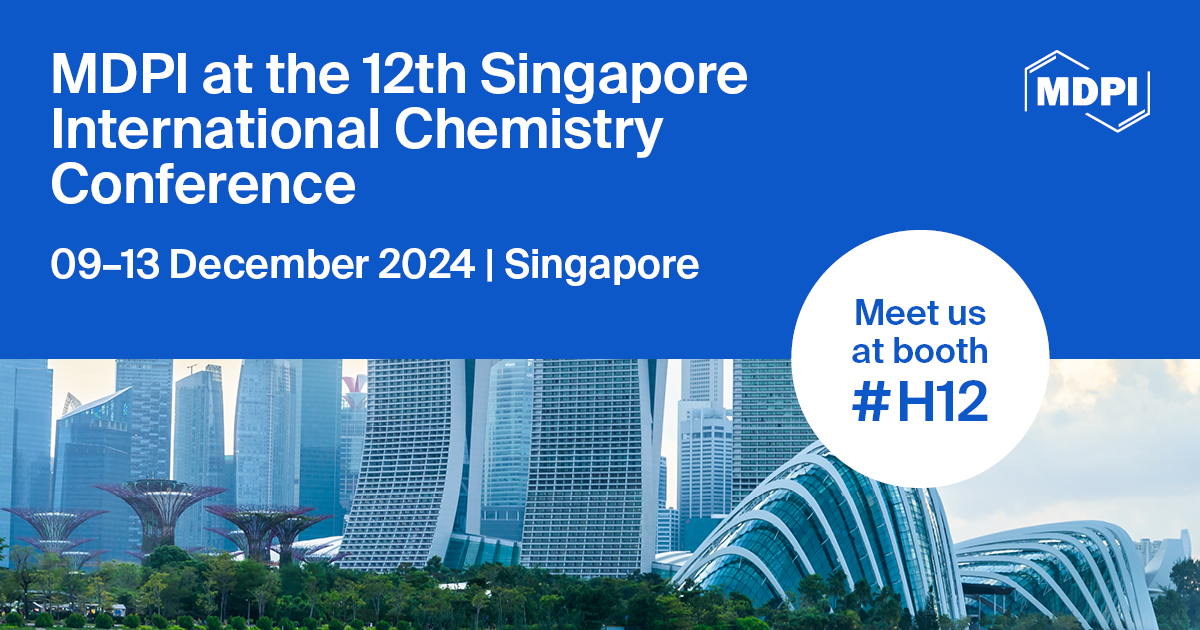 Meet Us at the 12th Singapore International Chemistry Conference, 9–13 December 2024, Singapore