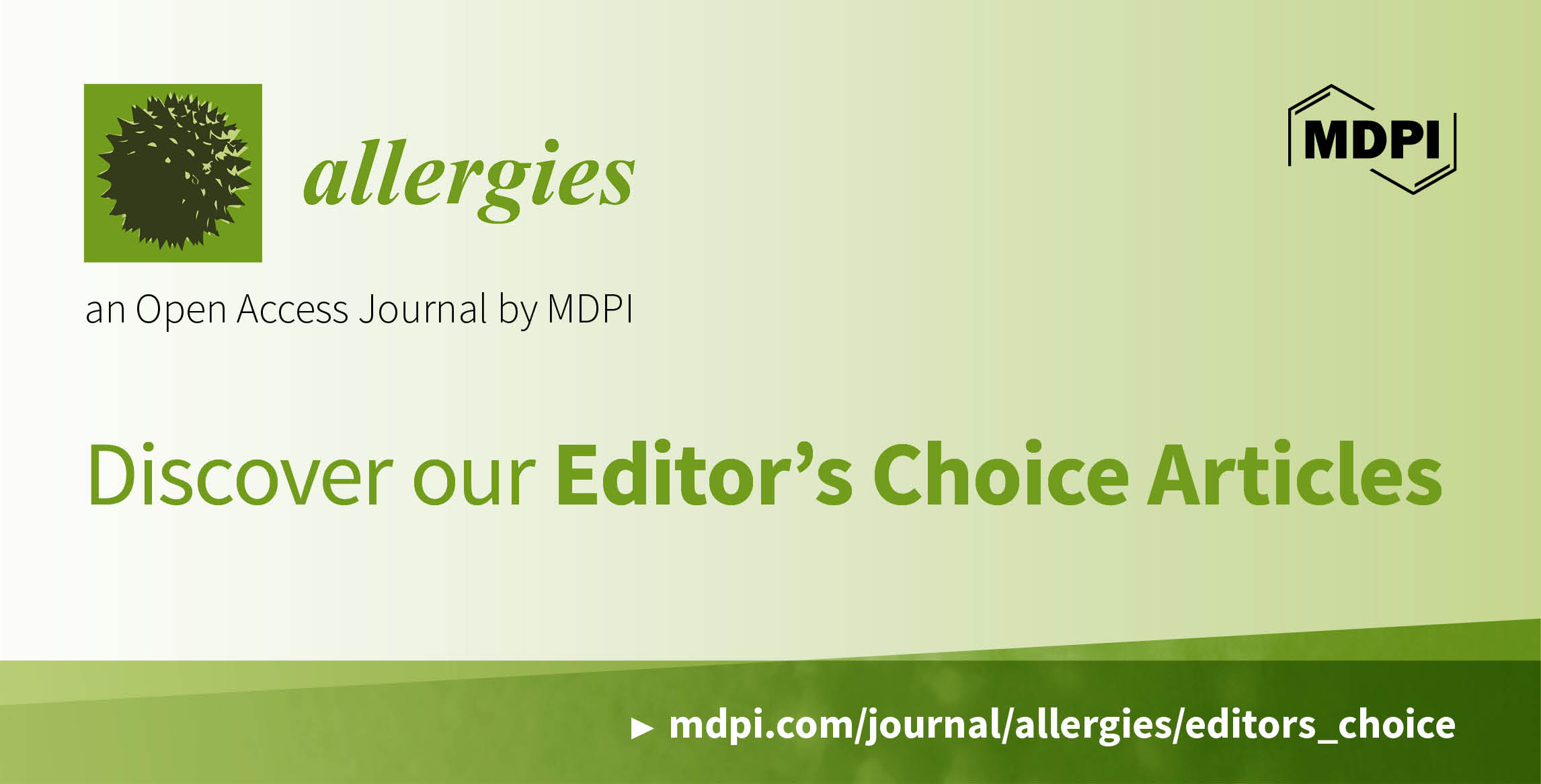 Allergies | Invitation to Read the Editor's Choice Articles Published in 2022–2024