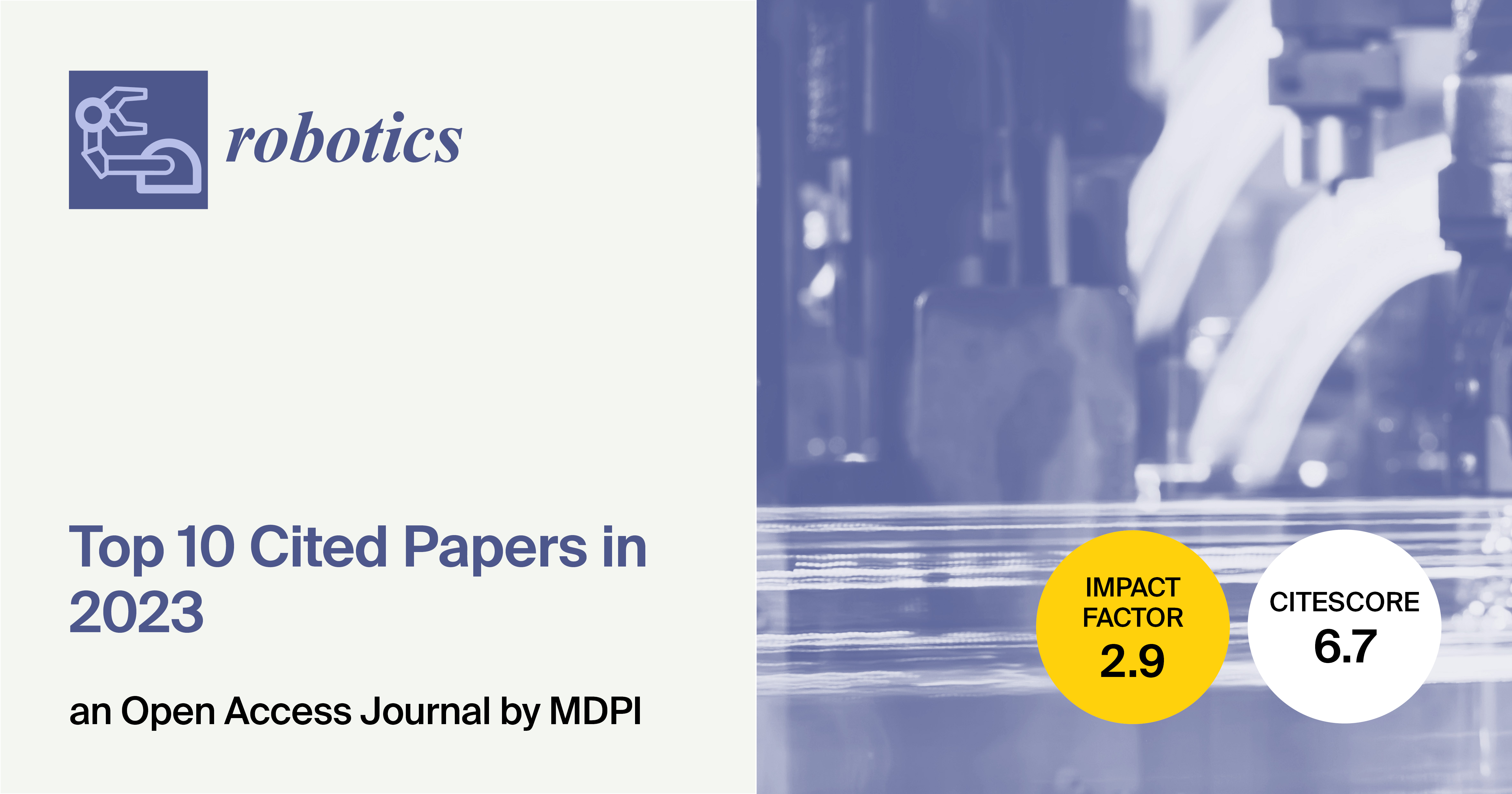 Robotics | Top 10 Cited Papers in 2023