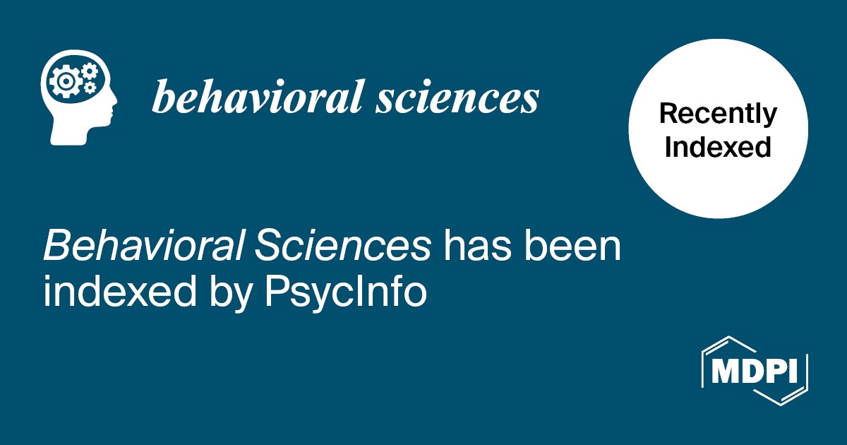 Behavioral Sciences Accepted into PsycInfo