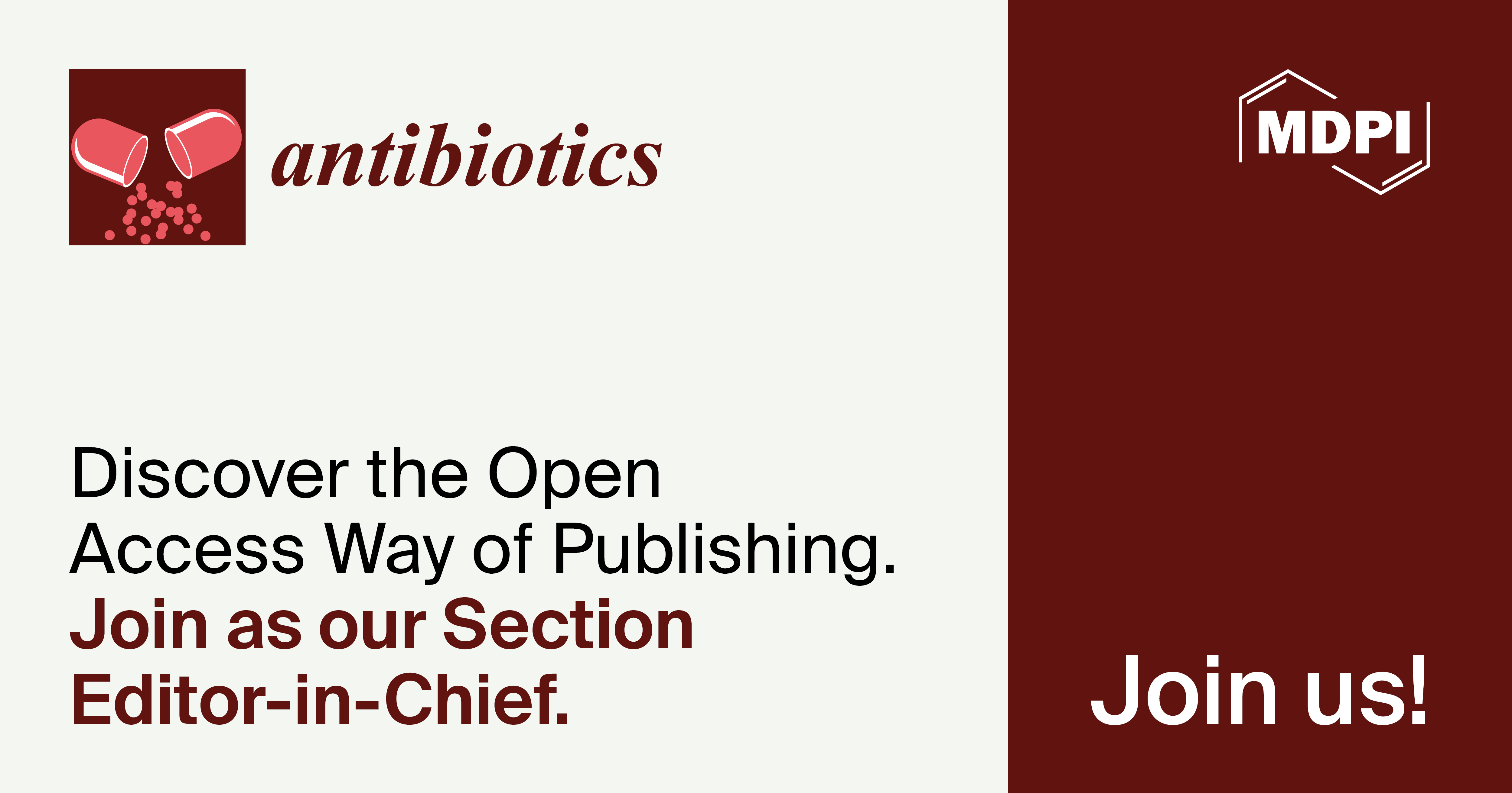 Antibiotics | Recruiting Section Editor-in-Chief for Section “Antibiotics in Animal Health”
