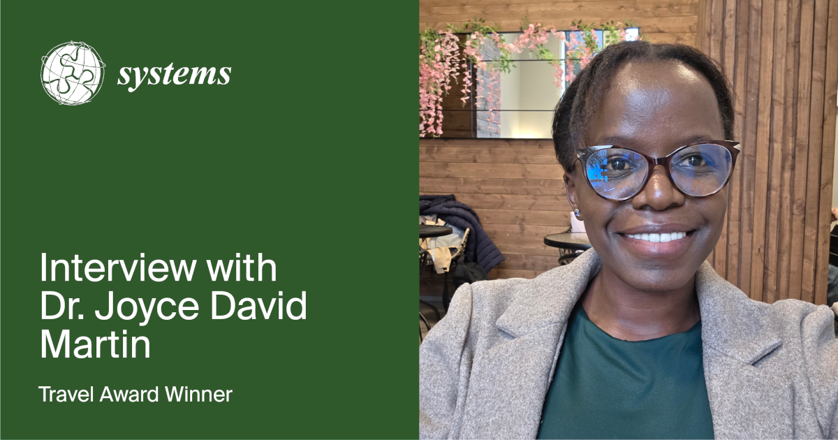Interview with Dr. Joyce David Martin—Winner of the Systems Travel ...