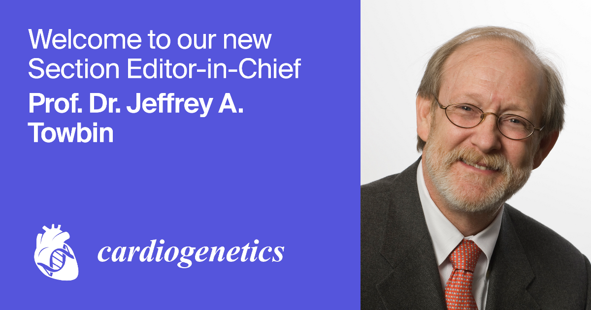 Prof. Dr. Jeffrey A. Towbin Appointed Section Editor-in-Chief of ...