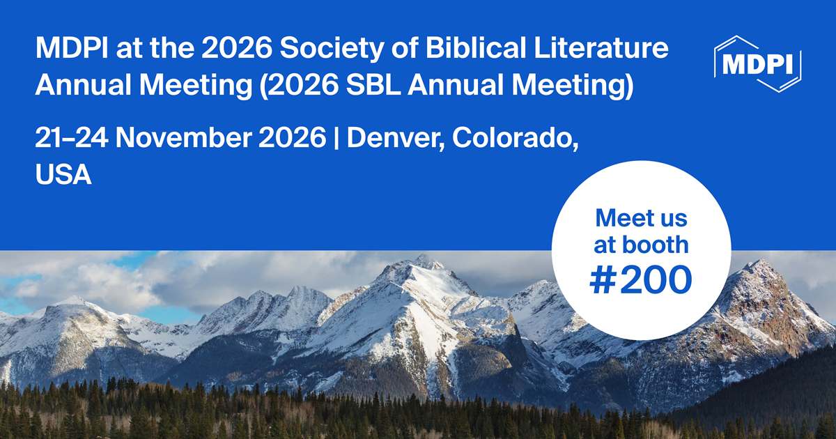Meet Us at the 2026 Society of Biblical Literature Annual Meeting, 21 ...