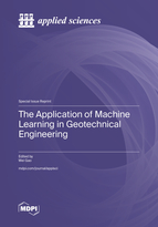 Special issue The Application of Machine Learning in Geotechnical Engineering book cover image