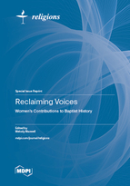 Special issue Reclaiming Voices: Women's Contributions to Baptist History book cover image