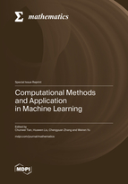 Special Issue Computational Methods and Application in Machine Learning book cover image
