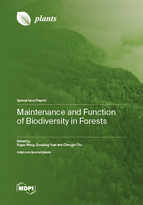 Special Issue Maintenance and Function of Biodiversity in Forests book cover image