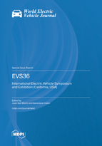 Special Issue EVS36—International Electric Vehicle Symposium and Exhibition (California, USA) book cover image