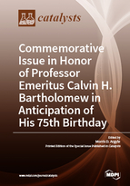 Special issue Commemorative Issue in Honor of Professor Emeritus Calvin H. Bartholomew in Anticipation of His 75th Birthday book cover image