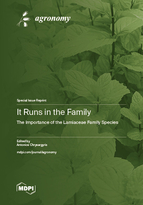 Special Issue It Runs in the Family: The Importance of the Lamiaceae Family Species book cover image