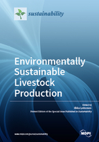 Special issue Environmentally Sustainable Livestock Production book cover image