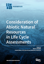 Special issue Consideration of Abiotic Natural Resources in Life Cycle Assessments book cover image