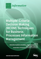 Special issue Multiple-Criteria Decision-Making (MCDM) Techniques for Business Processes Information Management book cover image