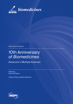 Special Issue 10th Anniversary of <em>Biomedicines</em>&mdash;Advances in Multiple Sclerosis book cover image