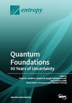 Special Issue Quantum Foundations: 90 Years of Uncertainty book cover image