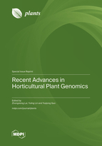 Special Issue Recent Advances in Horticultural Plant Genomics book cover image