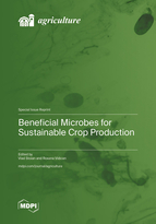 Special Issue Beneficial Microbes for Sustainable Crop Production book cover image