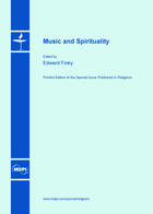 Special issue Music and Spirituality book cover image