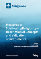 Special issue Measures of Spirituality/Religiosity—Description of Concepts and Validation of Instruments book cover image