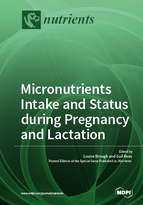 Special issue Micronutrients Intake and Status during Pregnancy and Lactation book cover image