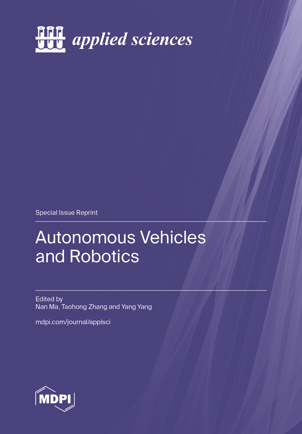 Autonomous Vehicles and Robotics | MDPI Books