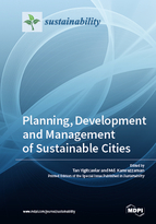 Special issue Planning, Development and Management of Sustainable Cities book cover image