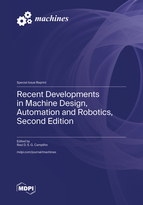 Special Issue Recent Developments in Machine Design, Automation and Robotics, Second Edition book cover image