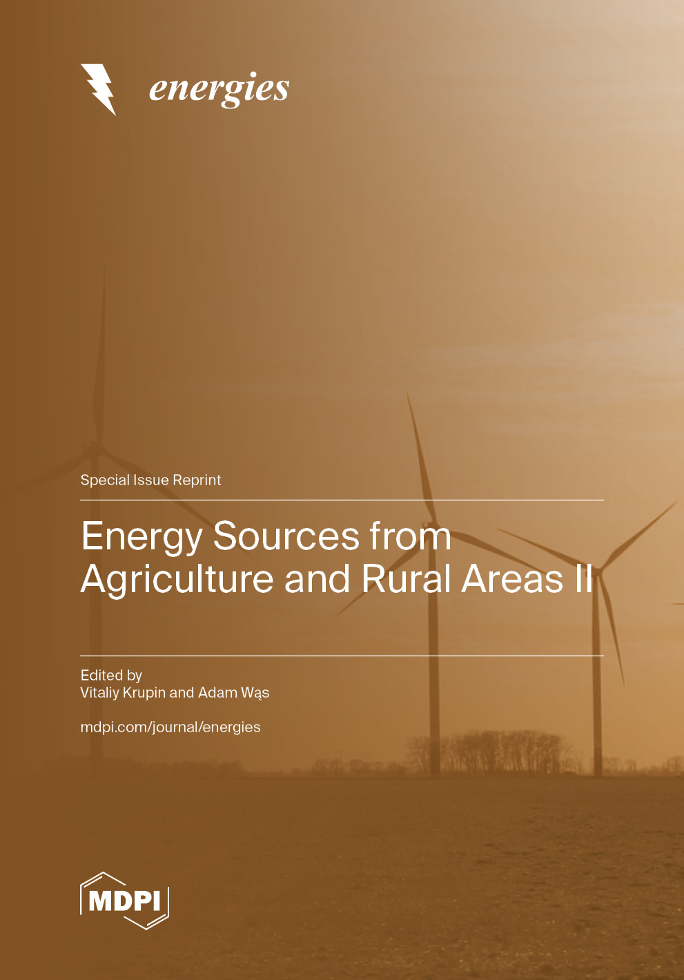 Energy Sources from Agriculture and Rural Areas II